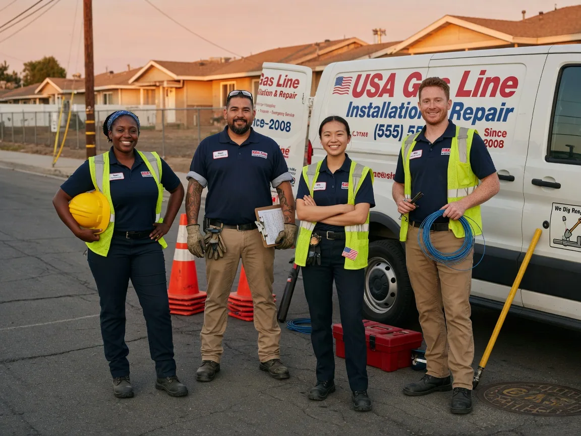 Gas Line Installation company in Mount Holly, AR